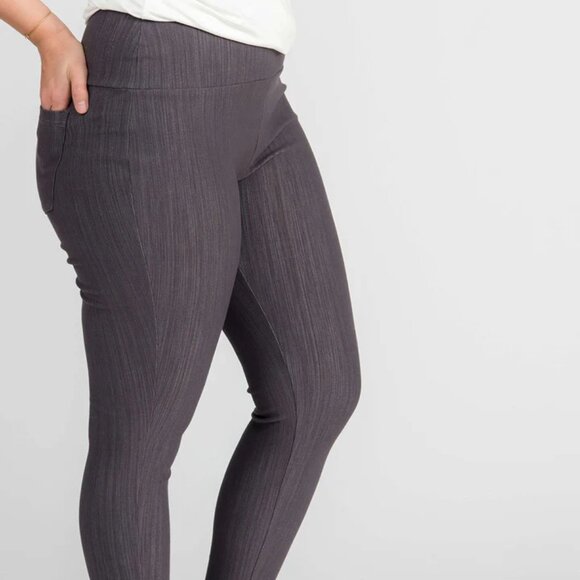 Agnes & Dora Knit Jeggings In Gray - Size XS - NWT - Picture 1 of 6